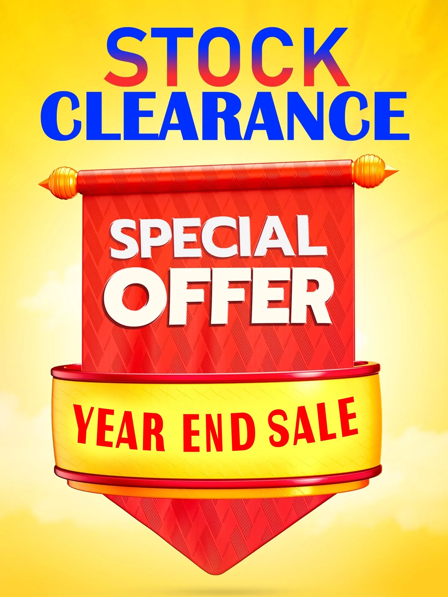 Stock Clearance Sale