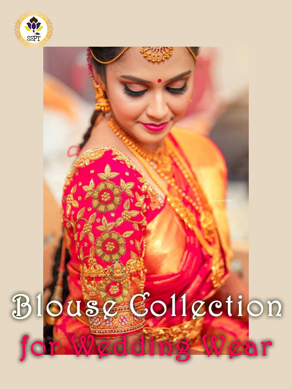 Designer Blouse Collection in Soft Fabric for Wedding Wear