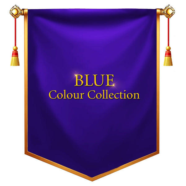 Blue Colour Collection saree for women featuring elegant blue shades in soft lightweight fabric.