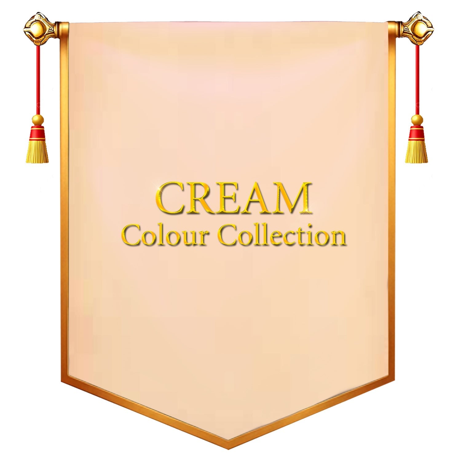 Cream Colour Collection silk saree with zari work for festival wear