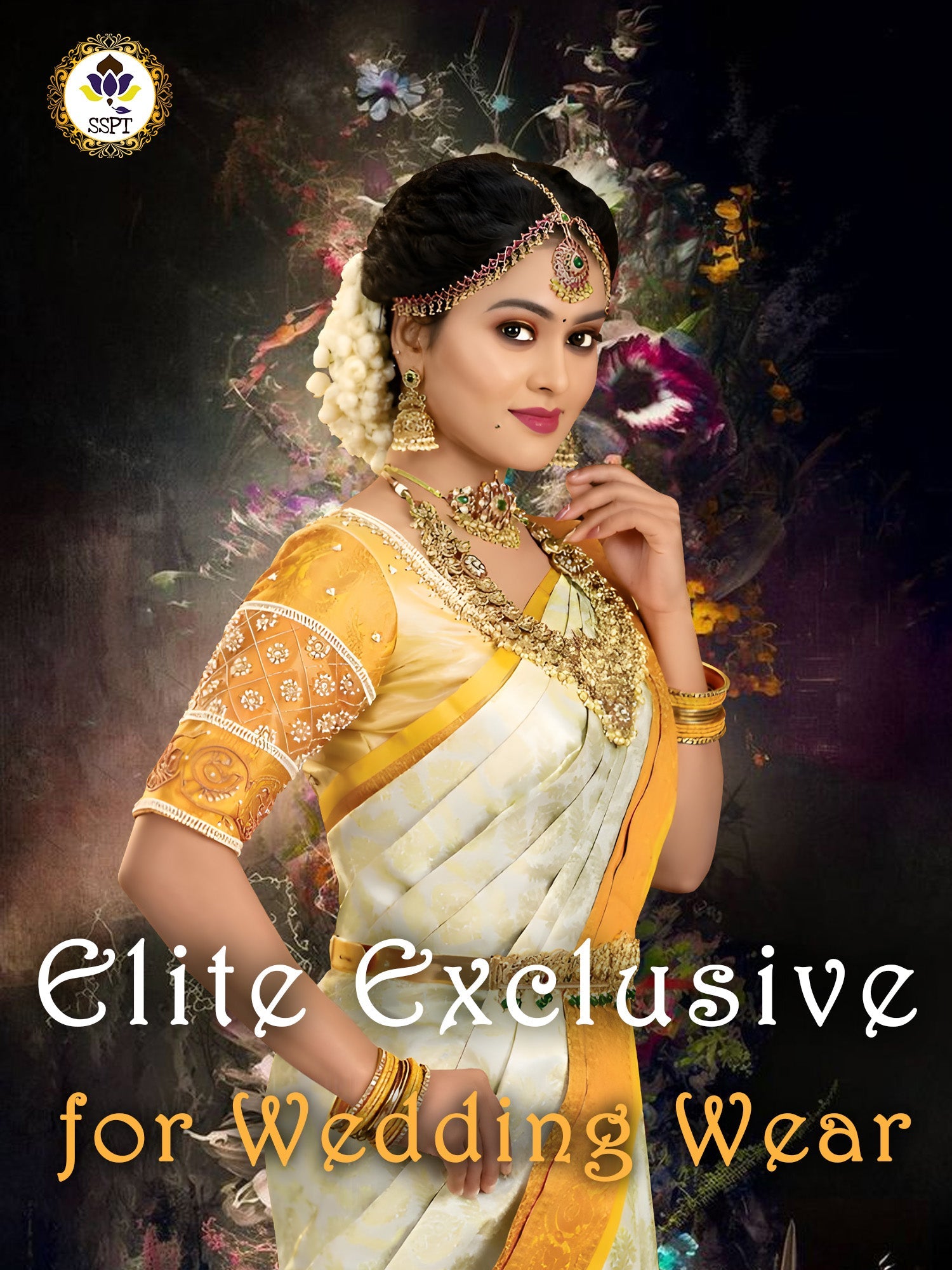 Elite Exclusive saree for women featuring premium elegant traditional design suitable for weddings receptions and festive.