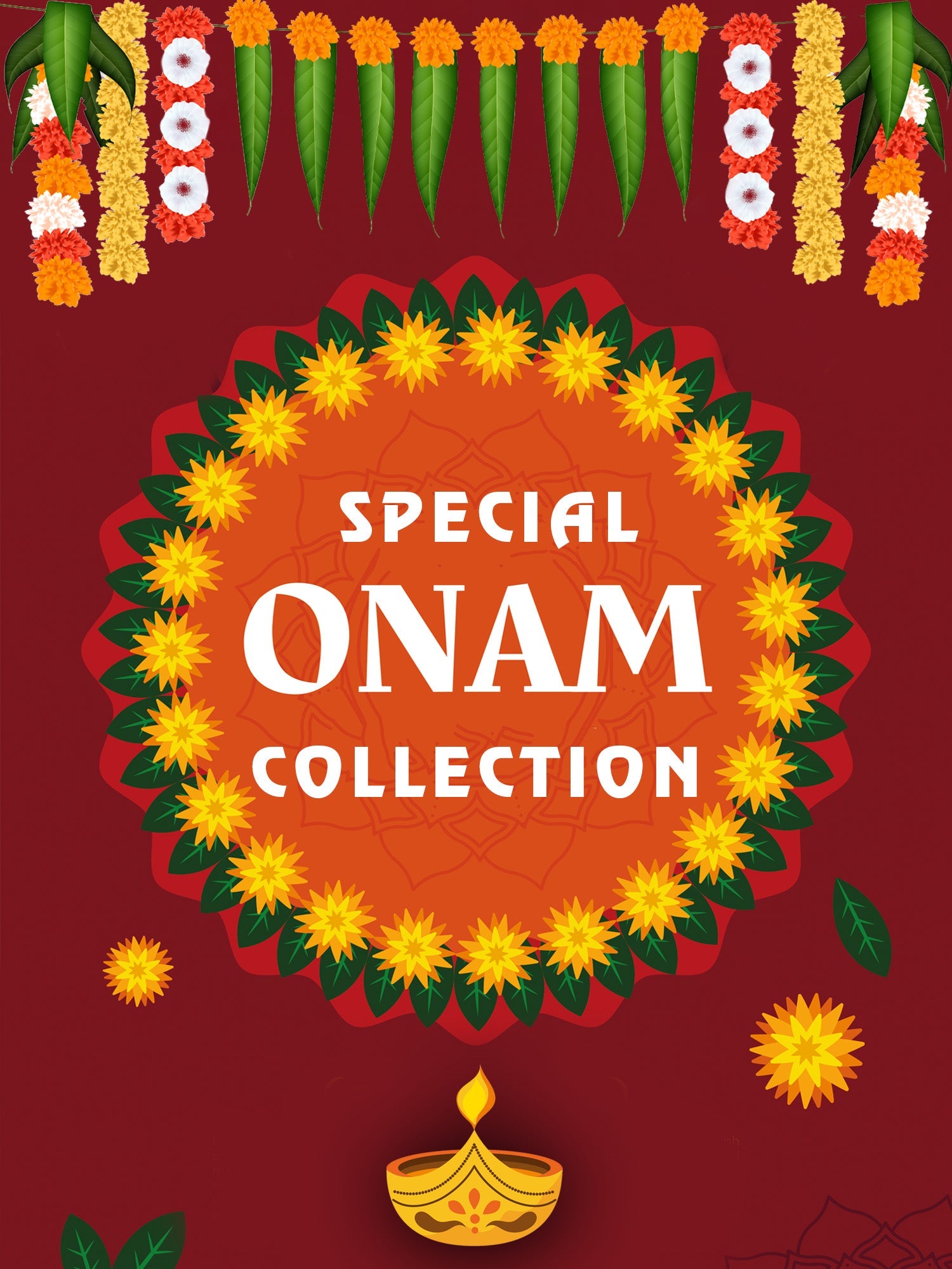 Onam Festival Saree Collection in premium fabric with elegant Zari work for festive celebrations