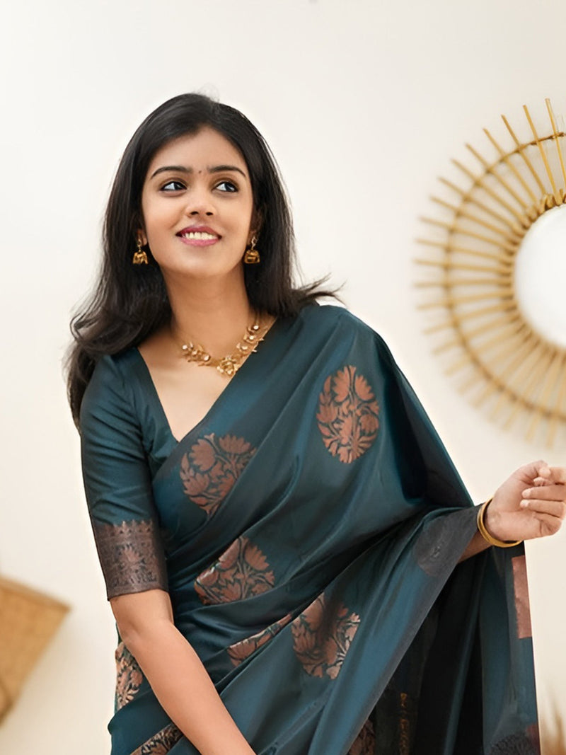 Kalai Soft Silk Saree with elegant traditional design and lightweight premium silk fabric suitable for weddings and festive occasions.