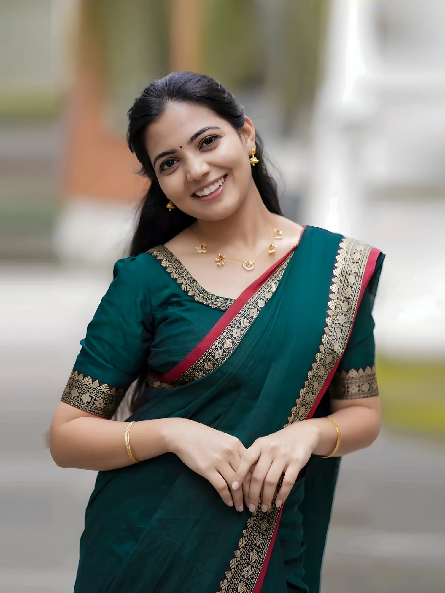 Kanima Cotton Zari Saree Collection for Festival Wear