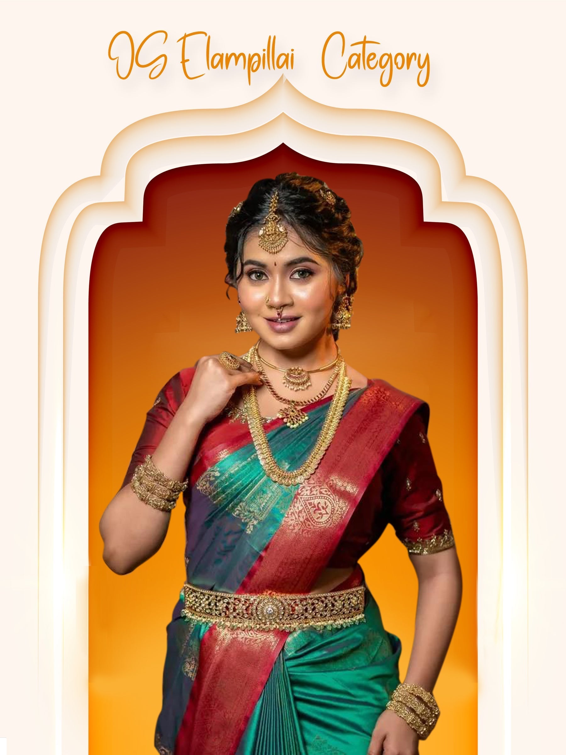 OG Elampillai Best Seller soft semi silk zari saree for wedding wear