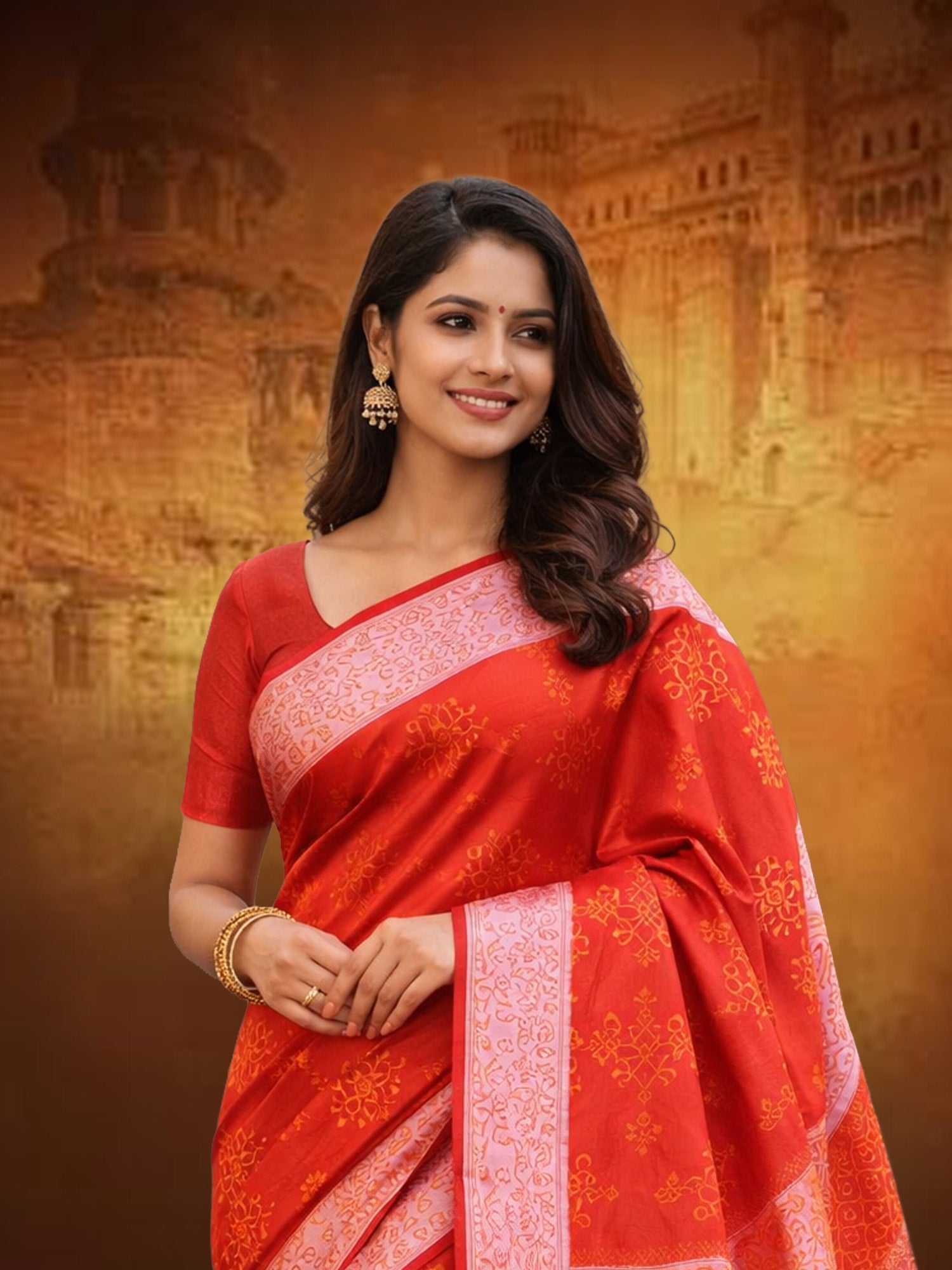 Rangoli Soft Silk Saree Collection with elegant zari work for wedding wear