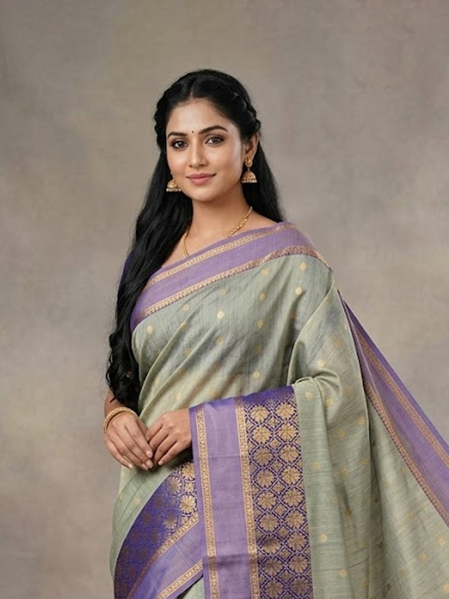 Elegant Shenbagam Cotton Saree with Zari Design for Festivals