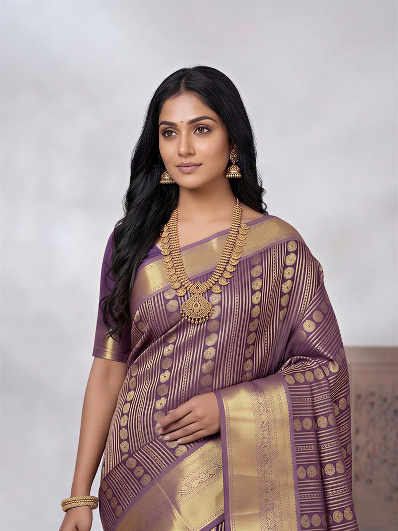 Shivani Soft Collection soft silk saree for women in elegant traditional festive and wedding wear design from Sri Sakthi Pugazh Tex Elampillai Salem Tamil Nadu