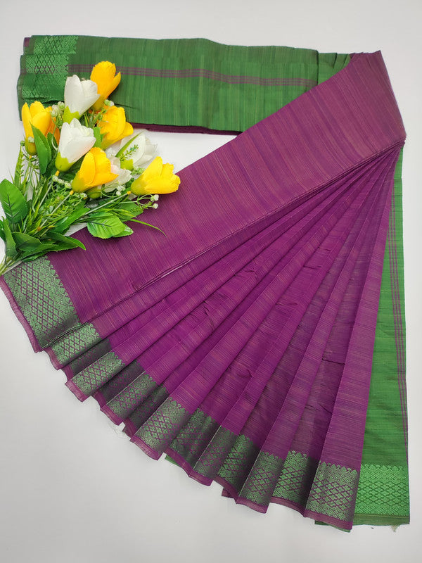 Dyed Cotton Saree