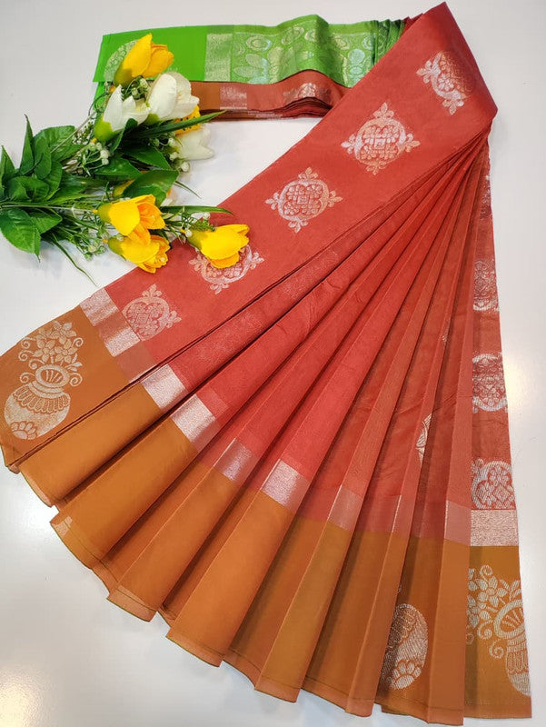 Silver Monica Saree