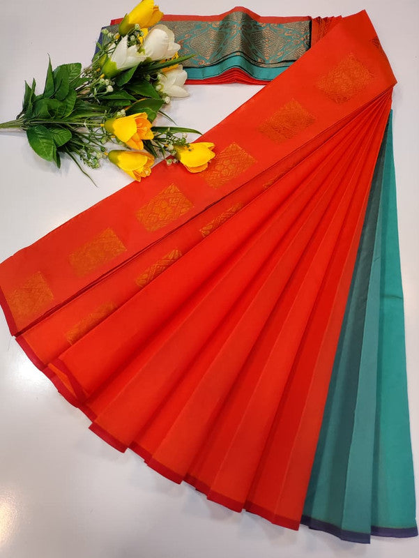 Silver Monica Saree