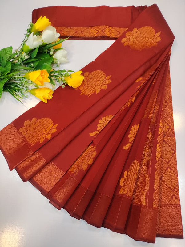 Silver Monica Saree