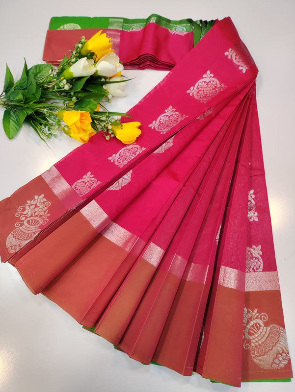 Silver Monica Saree