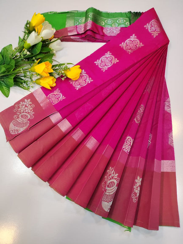 Silver Monica Saree