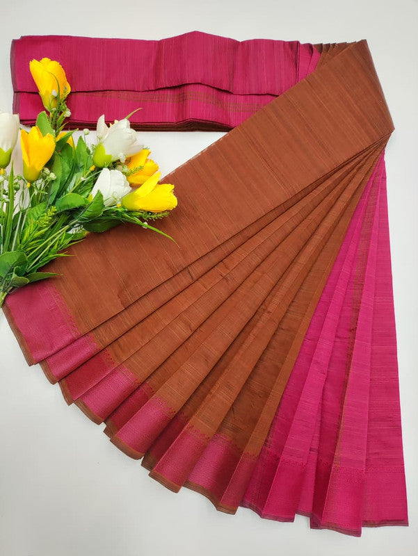 Dyed Cotton Saree