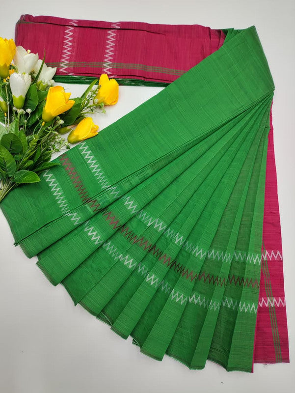 Dyed Cotton Saree