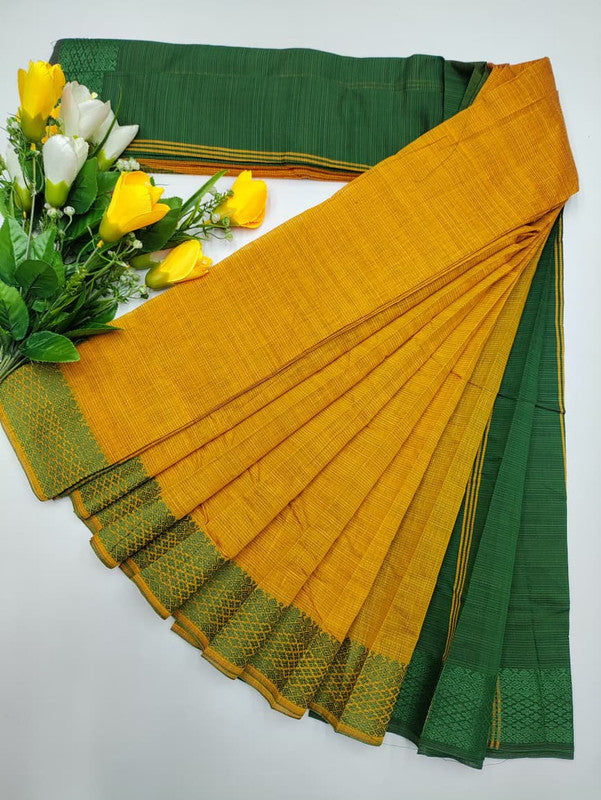 Dyed Cotton Saree
