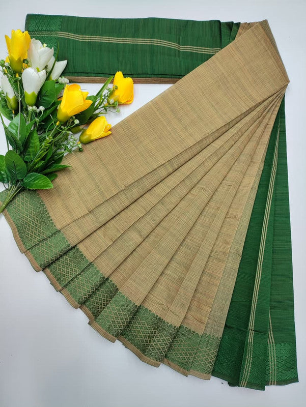 Dyed Cotton Saree