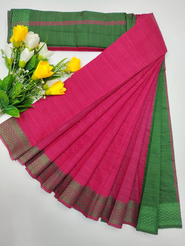 Dyed Cotton Saree