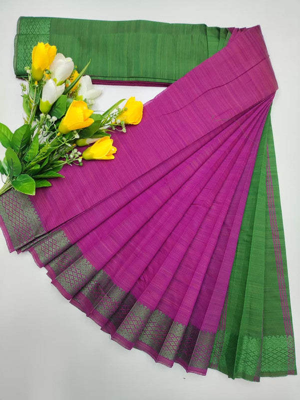 Dyed Cotton Saree