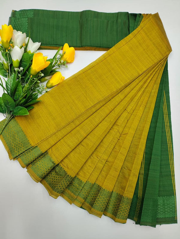Dyed Cotton Saree
