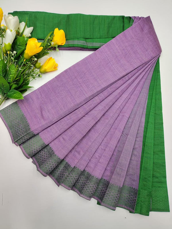 Dyed Cotton Saree