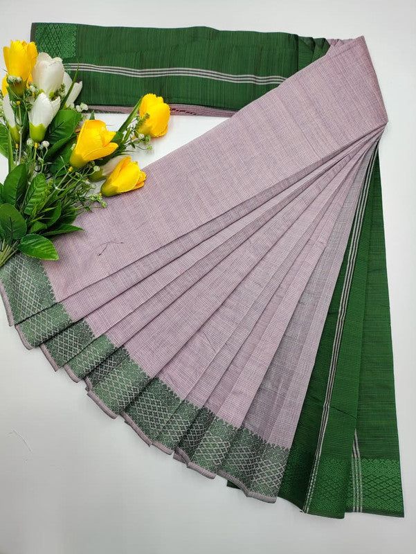 Dyed Cotton Saree