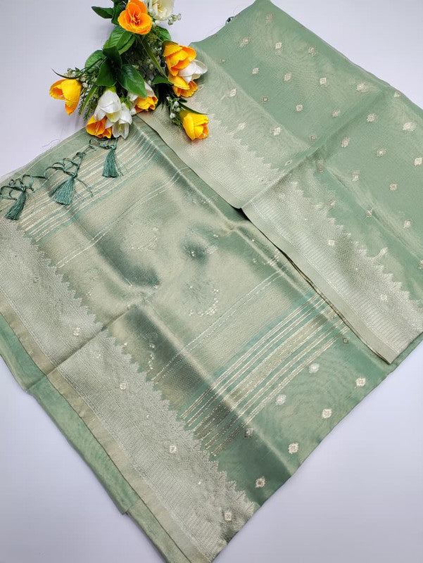 Tussar Cotton Saree