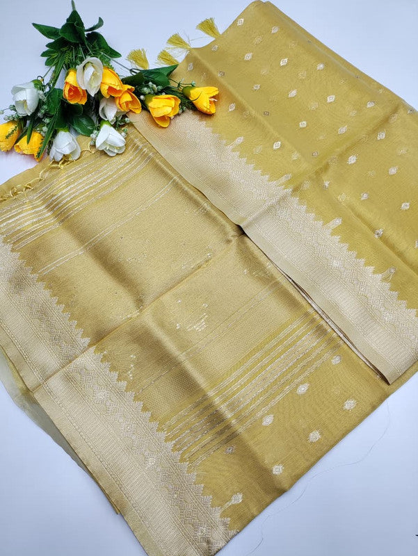 Tussar Cotton Saree