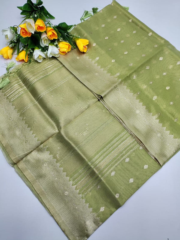Tussar Cotton Saree