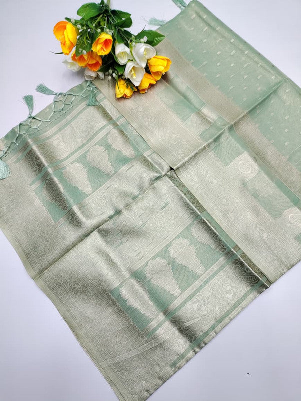 Tussar Cotton Saree