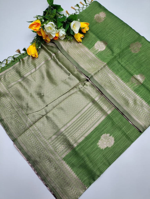 Tussar Cotton Saree