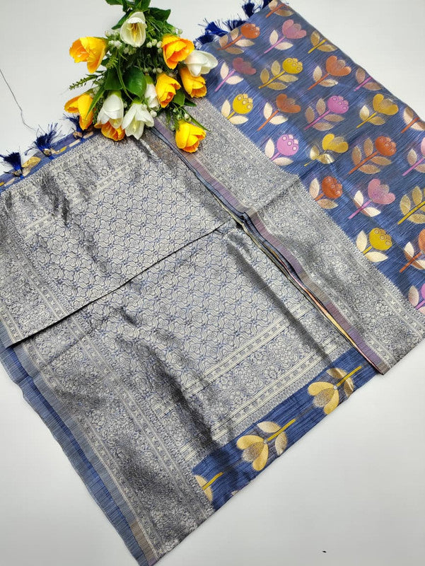 Tussar Cotton Saree