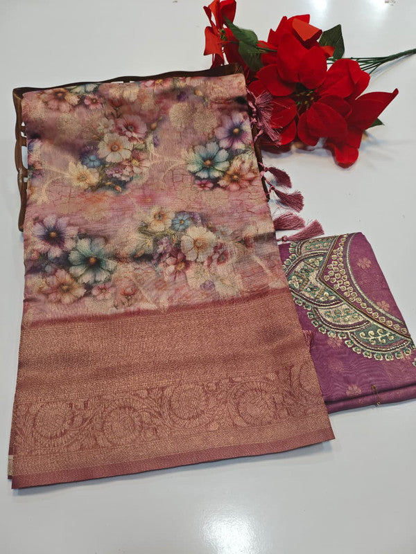 Fancy Saree (Work Blouse)