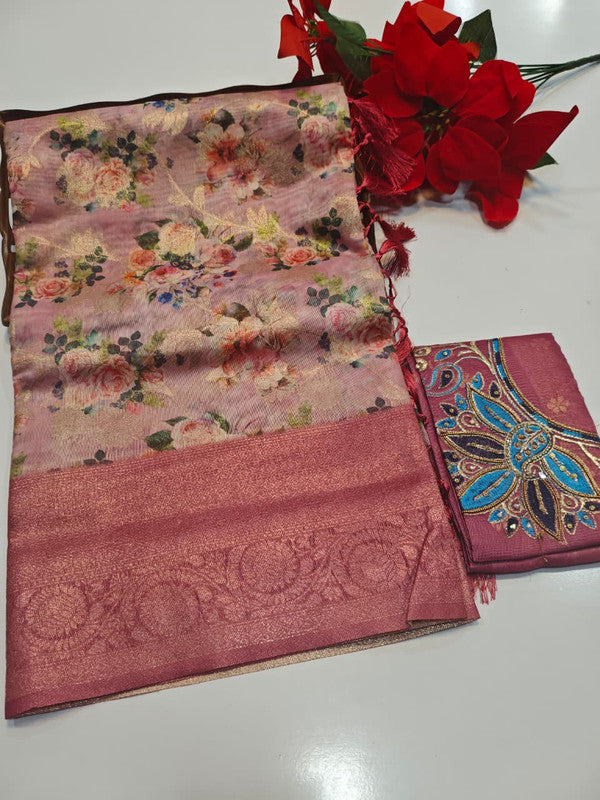 Fancy Saree (Work Blouse)