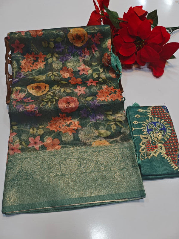 Fancy Saree (Work Blouse)