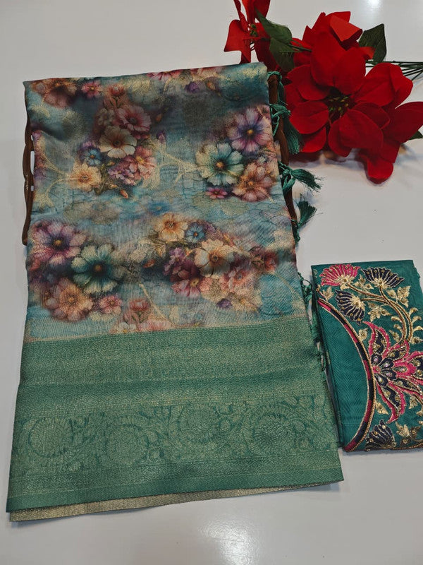 Fancy Saree (Work Blouse)