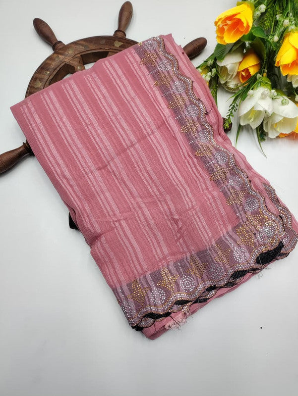 Fendy Space silk(Fancy Saree Diwali Special)