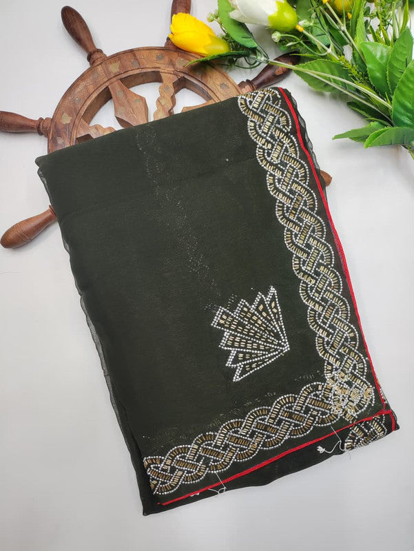 Fendy Space silk(Fancy Saree Diwali Special)