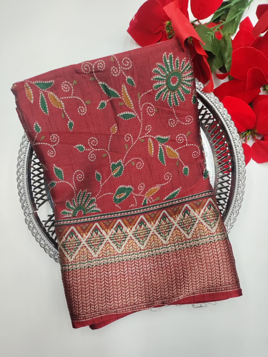 Sindoor Fancy Saree
