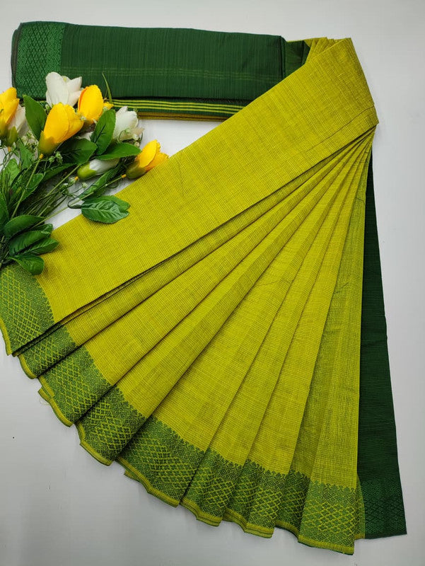 Dyed Cotton Saree