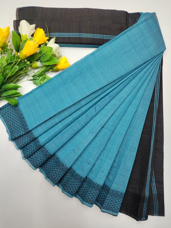 Dyed Cotton Saree
