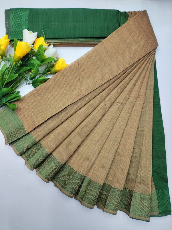 Dyed Cotton Saree