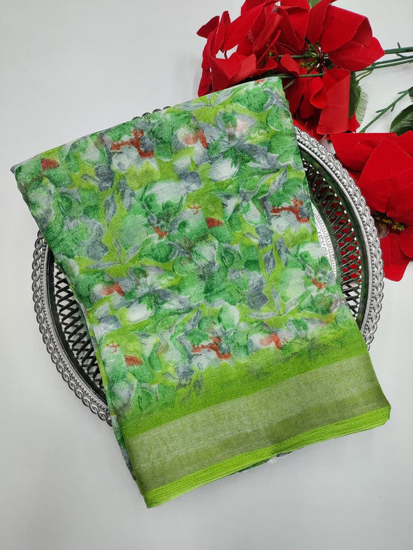 Soft Linen Saree(Diwali Collection)