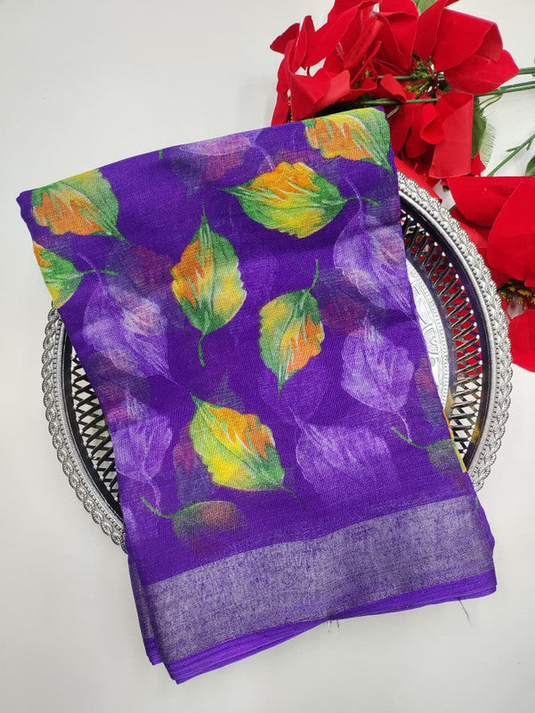 Soft Linen Saree(Diwali Collection)