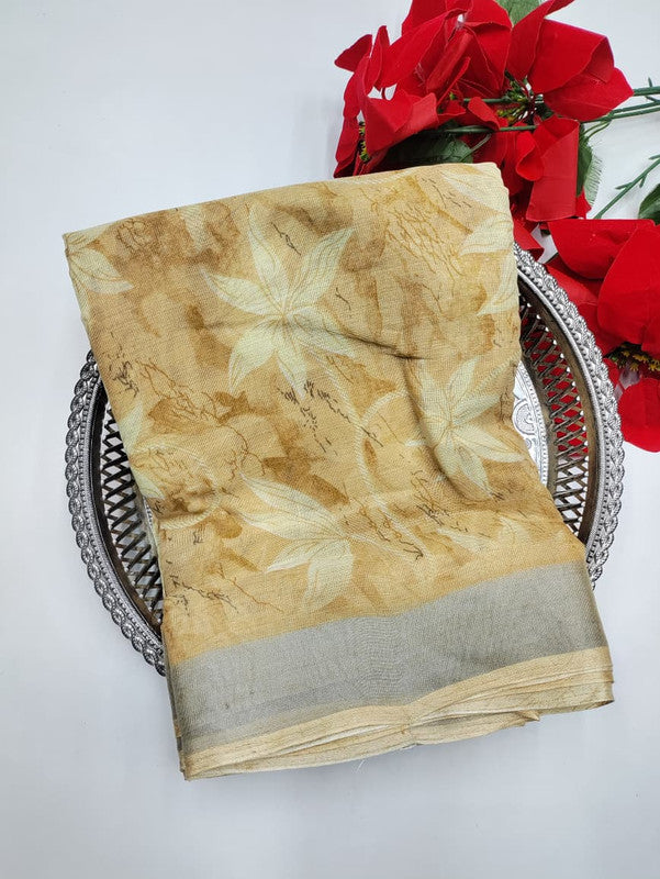 Soft Linen Saree(Diwali Collection)