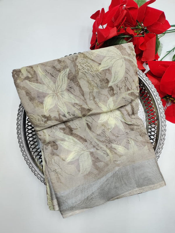 Soft Linen Saree(Diwali Collection)