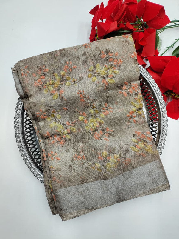 Soft Linen Saree(Diwali Collection)