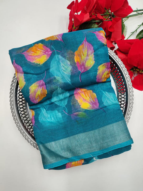 Soft Linen Saree(Diwali Collection)