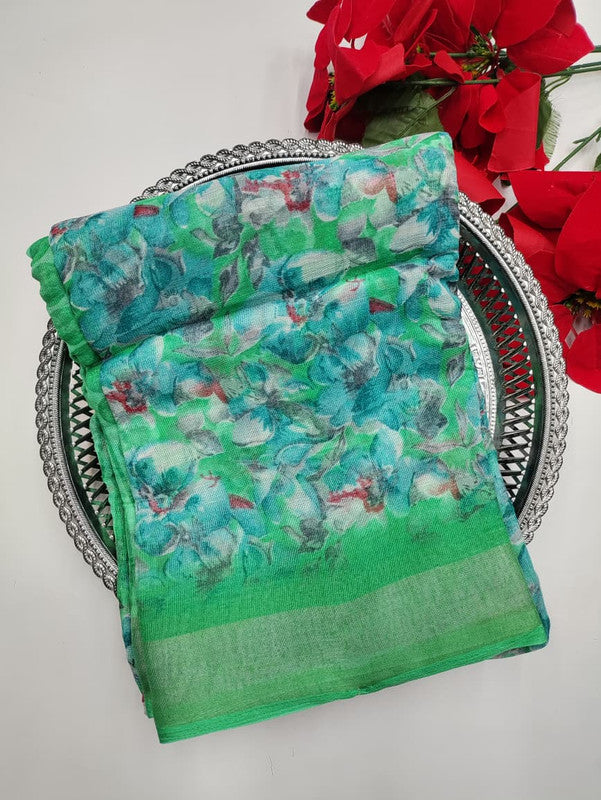 Soft Linen Saree(Diwali Collection)